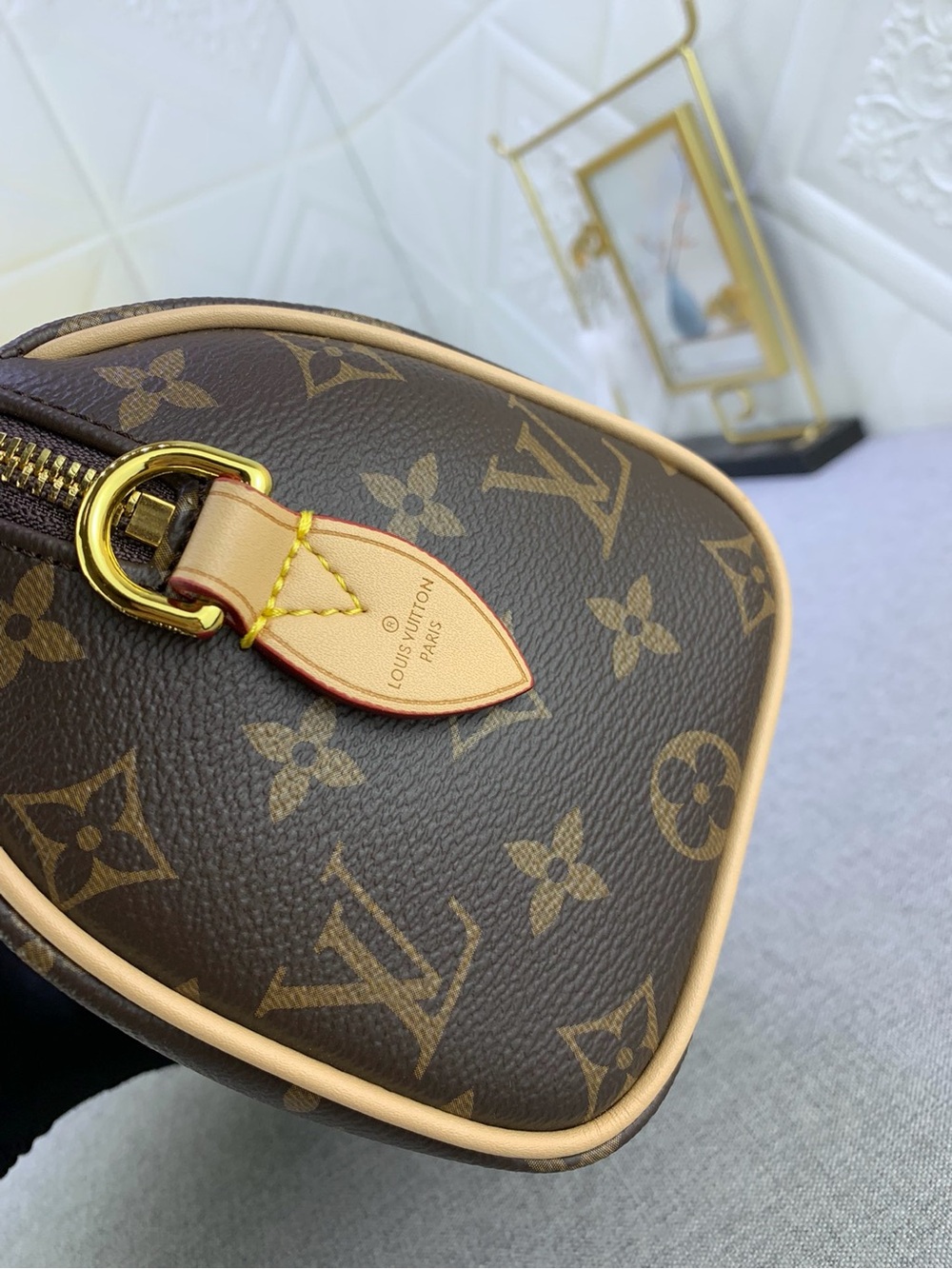 Luxury Brand Monogram Mini Speedy with Natural Trim - Picture 3 of 9